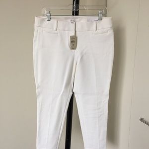 White Loft Dress Pants